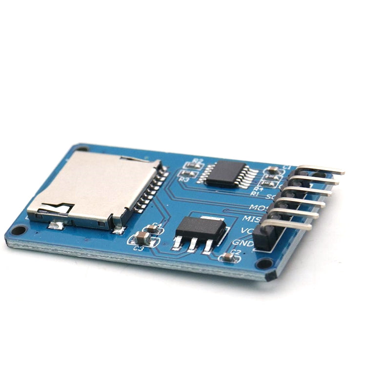 Micro SD kart modulu/mini TF kartı oxumaq və yazmaq/SPI interfeysi/səviyyəli çevrilmə enerji təchizatı ilə