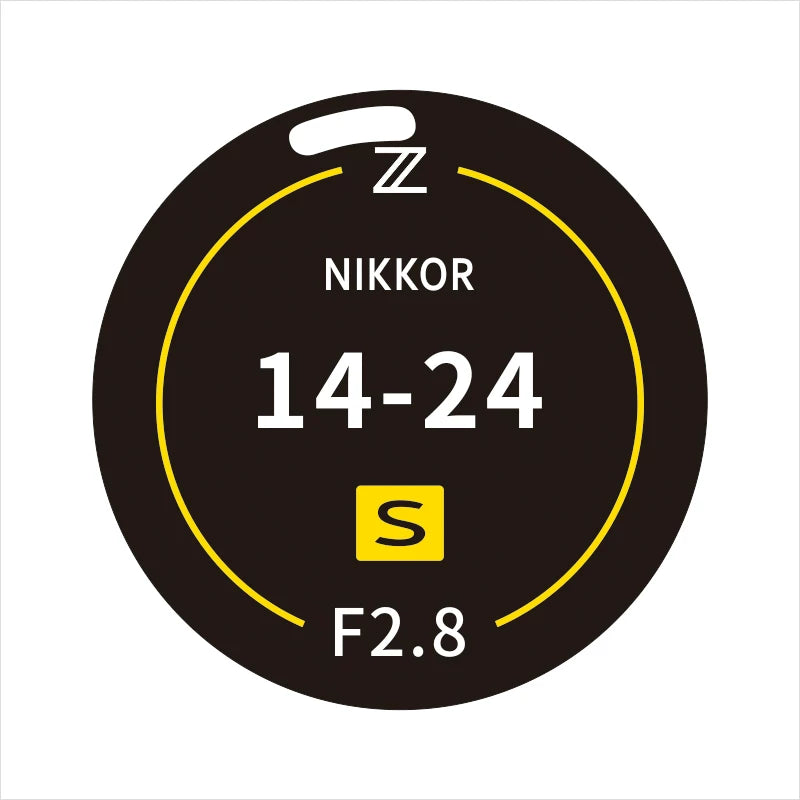 Meihondo Nikon obyektivinin arxa qapağı modeli stikeri (Nikon) Z seriyalı obyektiv modelinin identifikasiyası stikeri qoruyucu film aksesuarları 3M üçün uyğundur