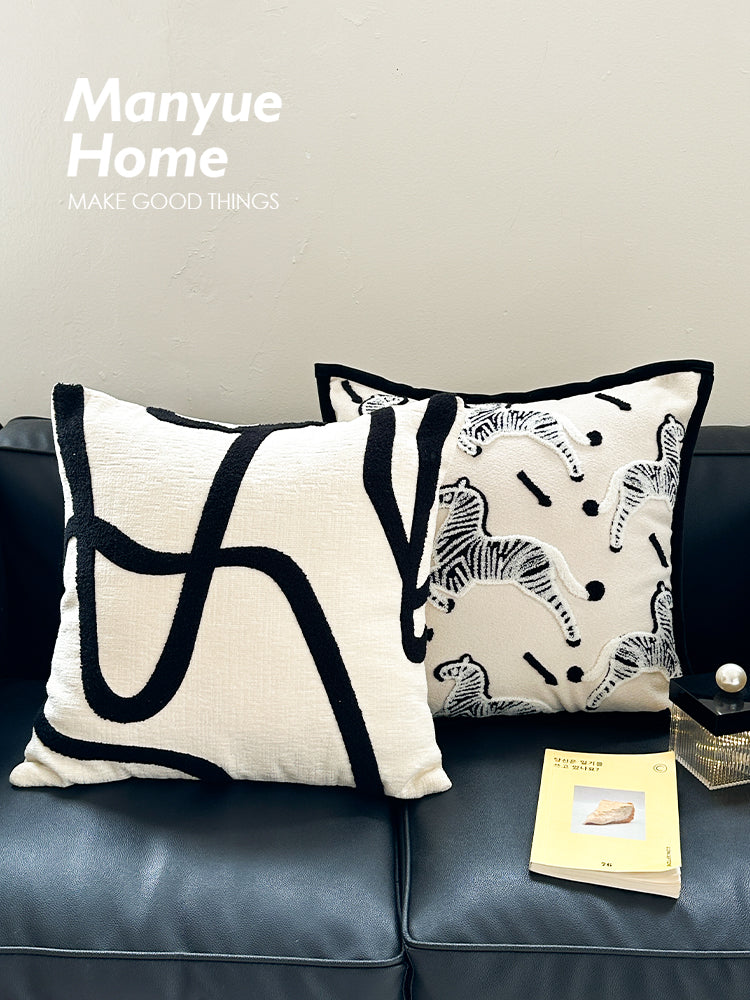 Manyue Home Light dəbdəbəli müasir yüksək səviyyəli qonaq otağı divan yastığı yastığı yataq otağı çarpayısının yanında yastıq yastığı örtüyü əsas ehtiva etmir