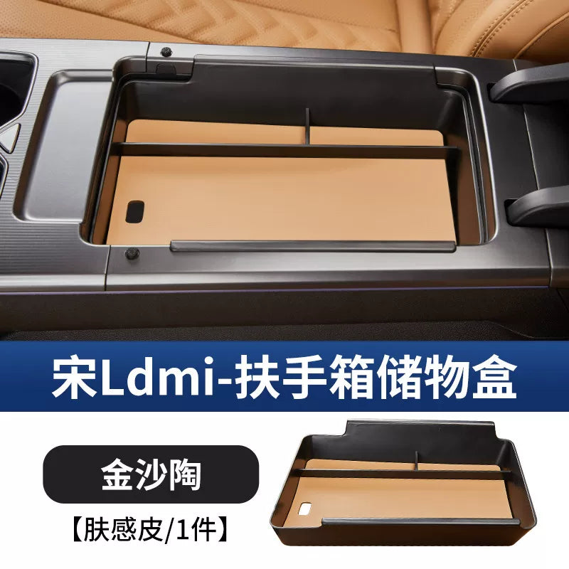 Suitable for BYD Song Ldmi armrest storage box, car storage box and all car interior accessories.