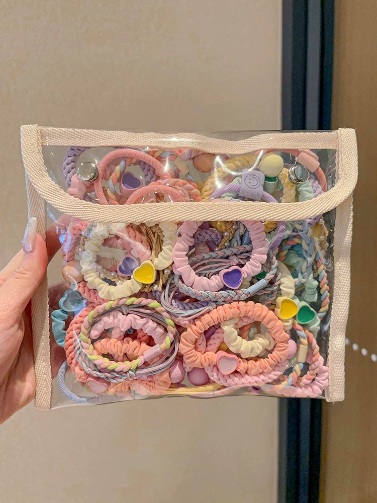 Qadınlar üçün yüksək keyfiyyətli saç bağı, 2026-cı il yeni stili, premium saç aksesuarı, at quyruğu saç bəzəyi, böyüklər üçün dəri çanta