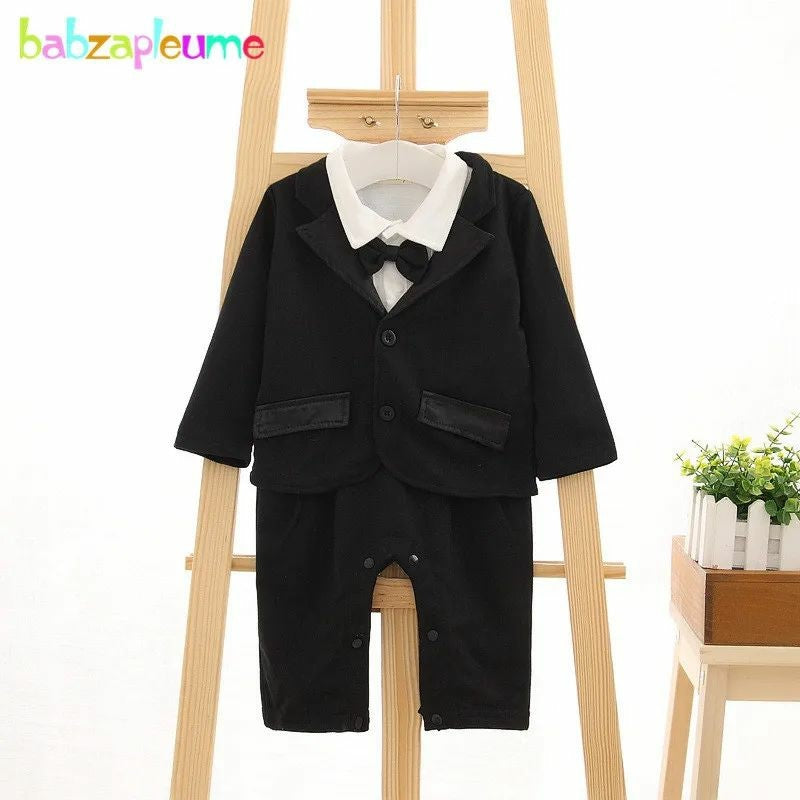 Oğlan Oğlanları üçün Körpə Geyimləri Yenidoğulmuş Ad Günü Uşaq Gödəkçə Şalvarı