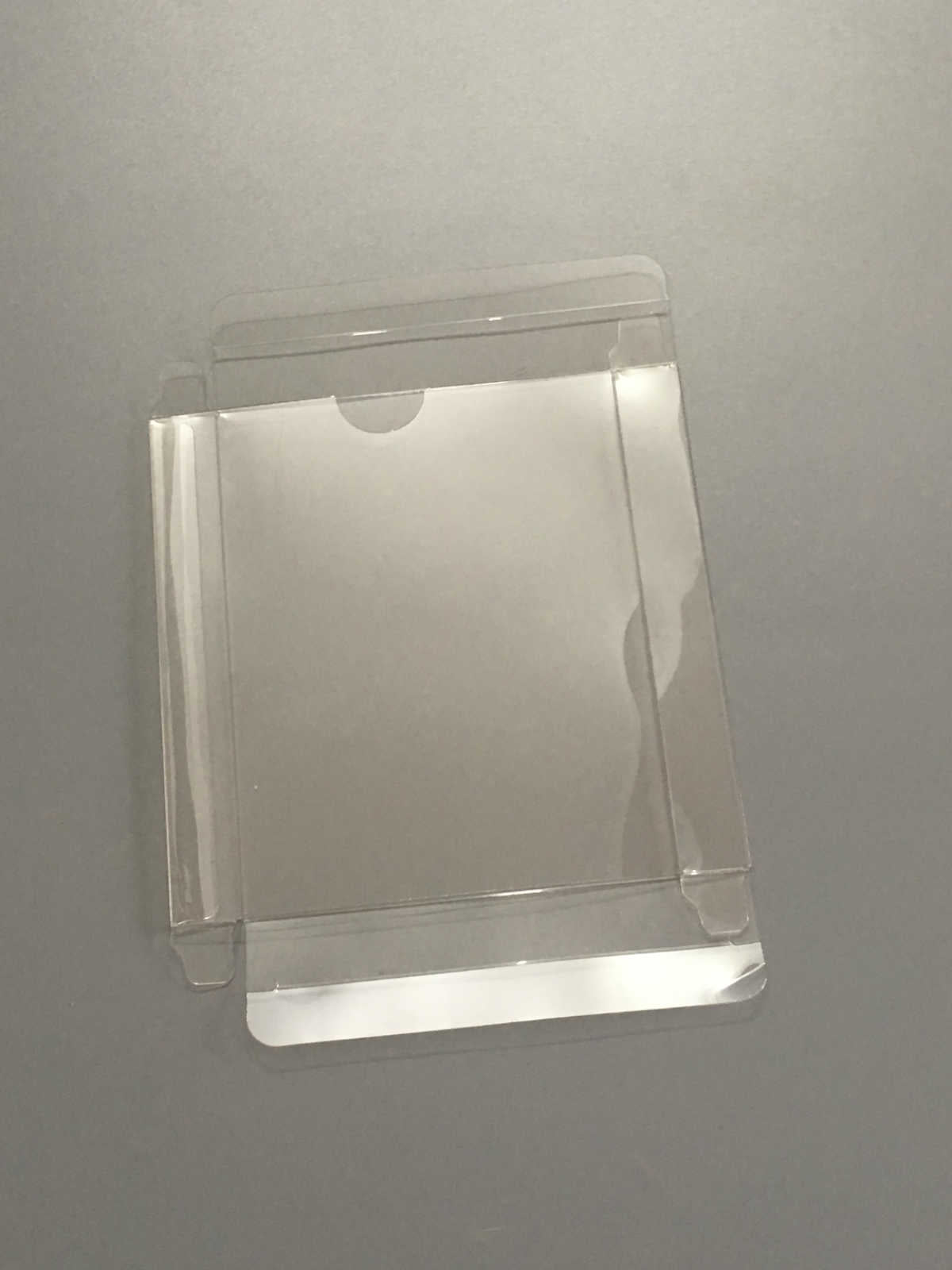 PCE oyun saxlama qutusu kolleksiya ekran qutusu qoruyucu qutu şəffaf qutu tək disk ayrılmış 1CD