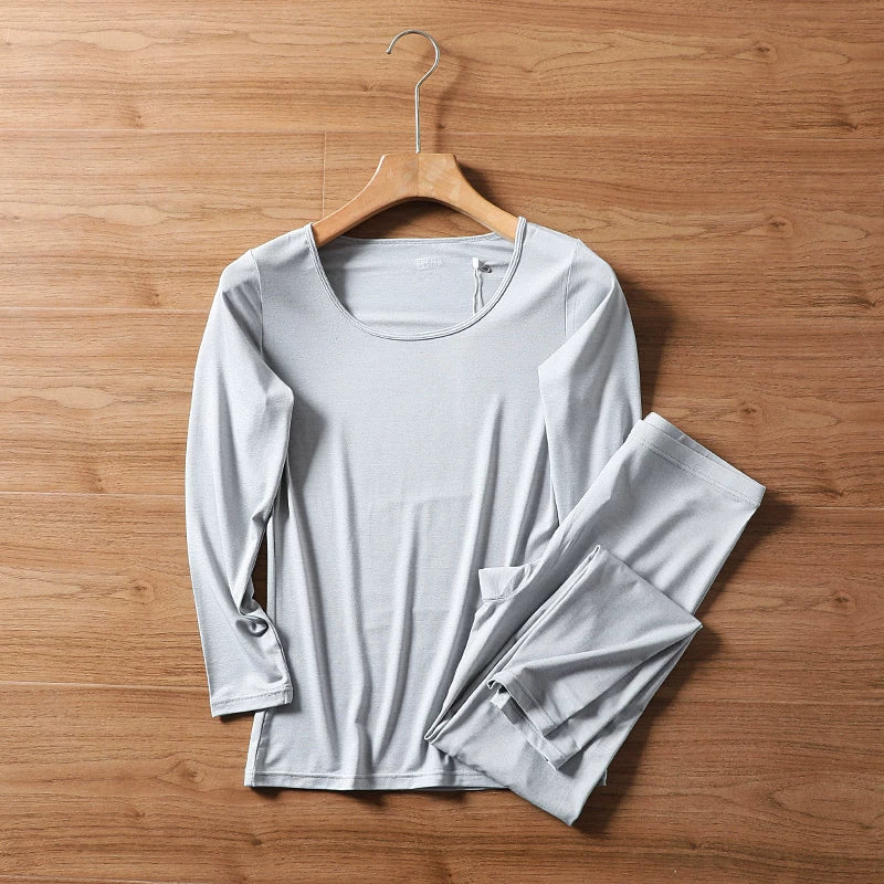 Yüksək reytinqli Yapon idxalı! Ultra nazik, öz-özünə qızan, yüksək elastikliyə malik uniseks termal alt paltarı dəsti.