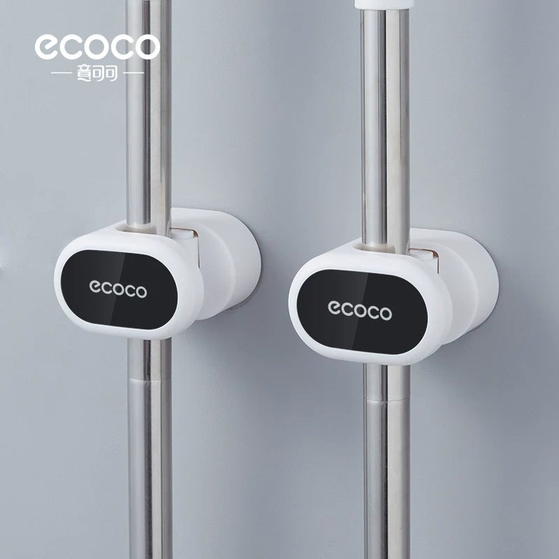 ecoco mop çəngəl asılqan divara asılan vanna otağı mop saxlama rafı yapışqan güclü süpürgə klipi