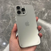 Ultra nazik və gözəl görünüşlü korpus iPhone15ProMax Apple 17 mobil telefon qutusu yeni 16/14/13 qabaqcıl hər şey daxil mobil telefon qutusu kamera şəffaf yumşaq qabıq TPU incə dəlikli linzaların qorunması