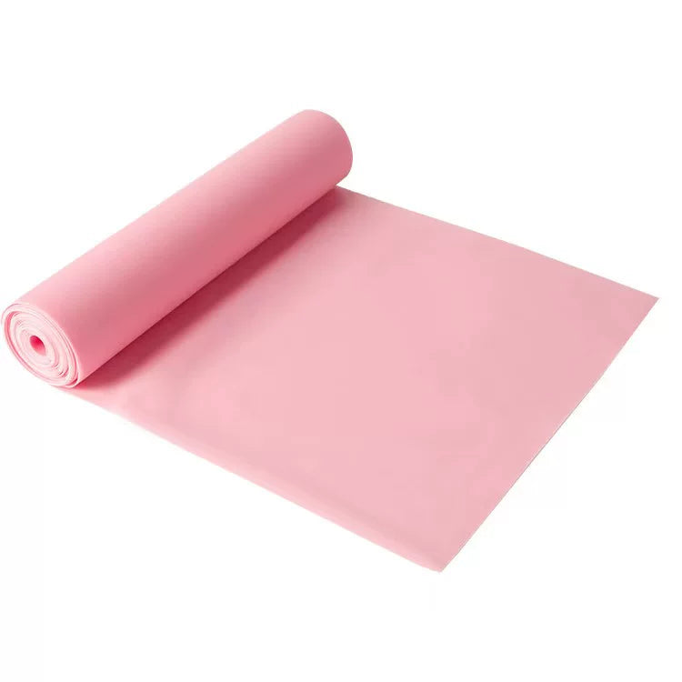 Uzun elastik band loqotipi yoga elastik bant uşaqlar rəqs qalınlaşdırılmış uzanır fitness müqavimət band omba müqavimət bandı