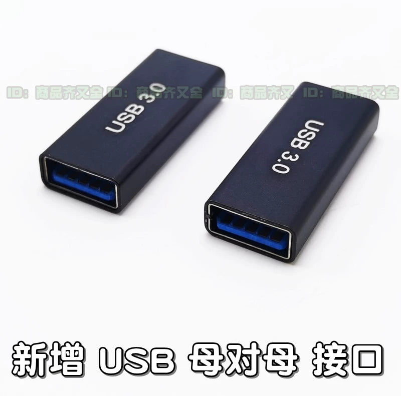 Type-c qadından USB qadına ikili qadın port usb 3.1 3.0 kişidən qadına çevirici mobil telefon məlumat kabeli PD sürətli şarj