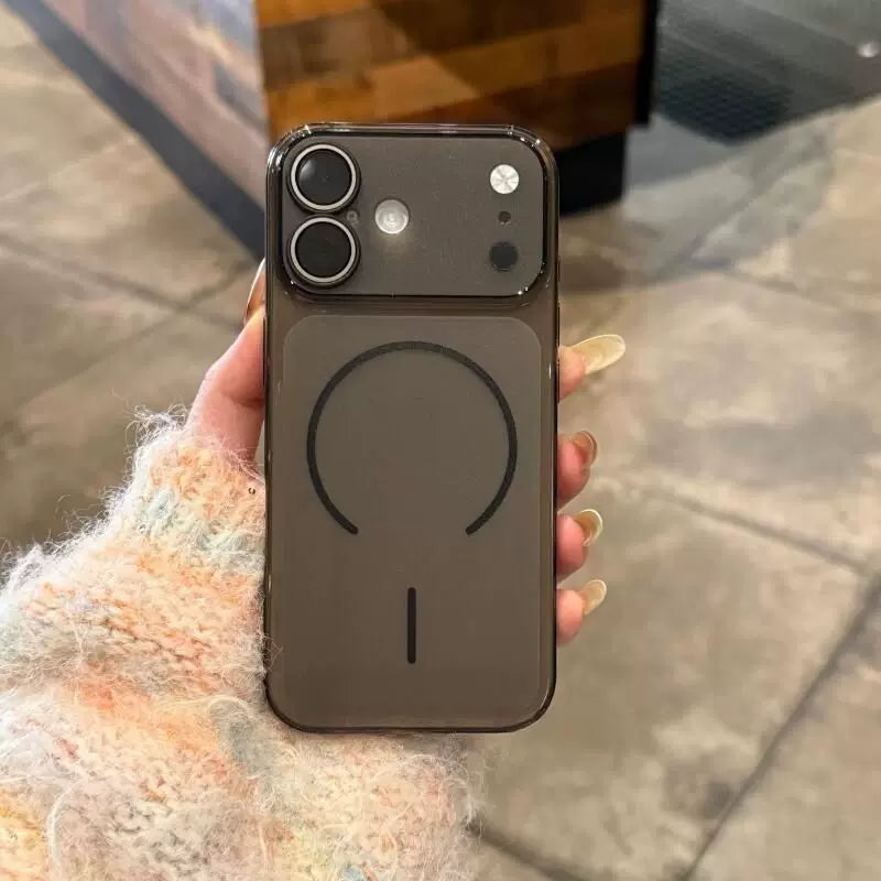 Apple 17Promax ultra nazik yumşaq qabıq iPhone16Plus üçün uyğun olan yeni şaxtalı kreativ mobil telefon qutusu dəriyə uyğun və düşməyə qarşı 15/14/13/12/11 şəffaf TPU kreativ yüksək səviyyəli Hava