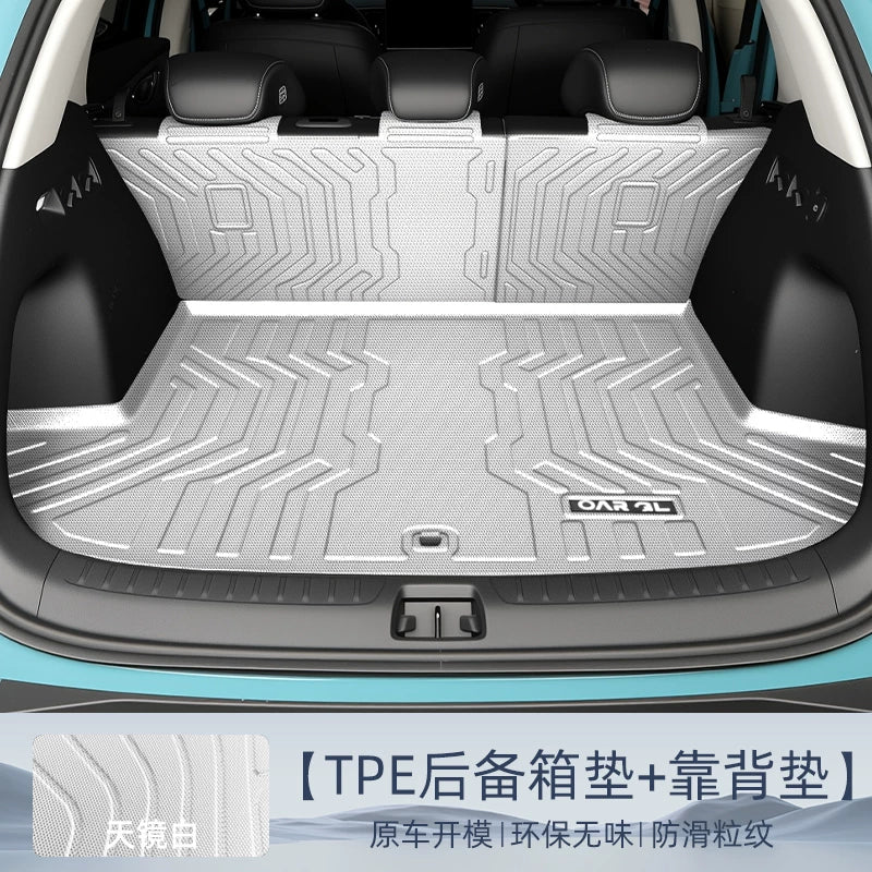 25 BYD Hiace 05EV Xüsusi Baqaj Döşəməsi TPE Quyruq Qutusu Döşəməsi Ön və Arxa Avtomobil Aksesuarları 05