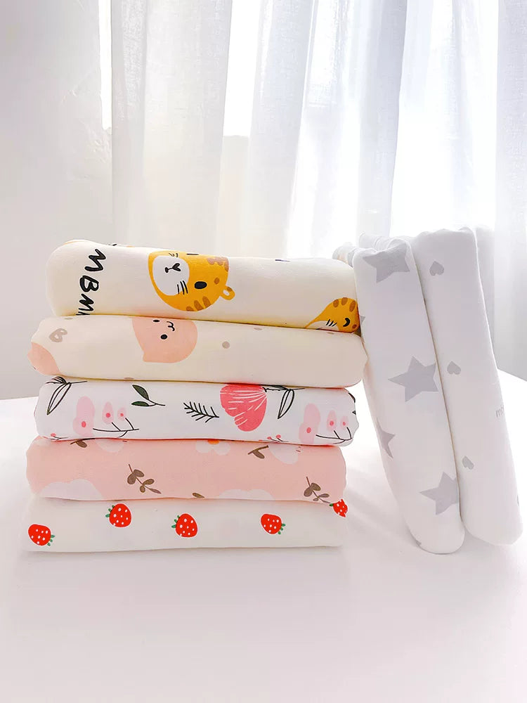 Miyav ata miyav ana körpə parça təmiz pambıq növü A daraqlı pambıq uşaq parça çarpayı pijama təmiz pambıq yorğan örtüyü trikotaj parça