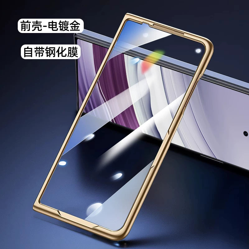 Huawei Mate X5 elektrolizlənmiş ön qabıq qatlanan ekran matex3 qoruyucu qutu kolleksiyaçı nəşri üçün uyğundur