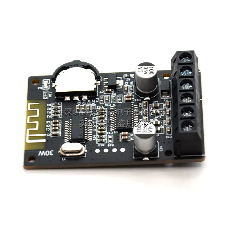 XY-P15W stereo Bluetooth güc gücləndirici lövhəsi 12V/24V yüksək güclü rəqəmsal güc gücləndirici modulu 10W/15W/20W