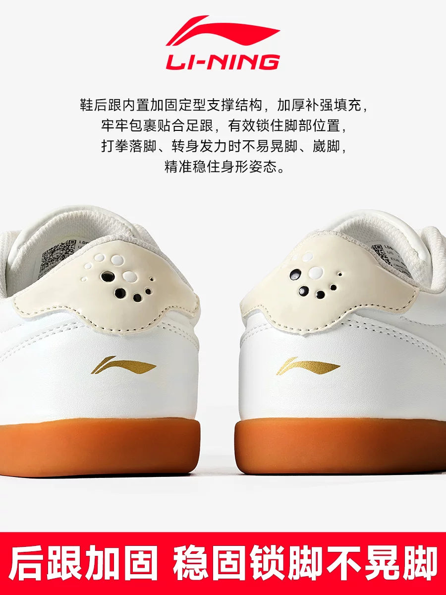 Li Ning Tai Chi ayaqqabıları, kişilər və qadınlar üçün Tai Chi ayaqqabıları, mal əti vətər altlığı, yay baduanjin döyüş sənəti məşq ayaqqabıları, xüsusi yumşaq inək dərisi