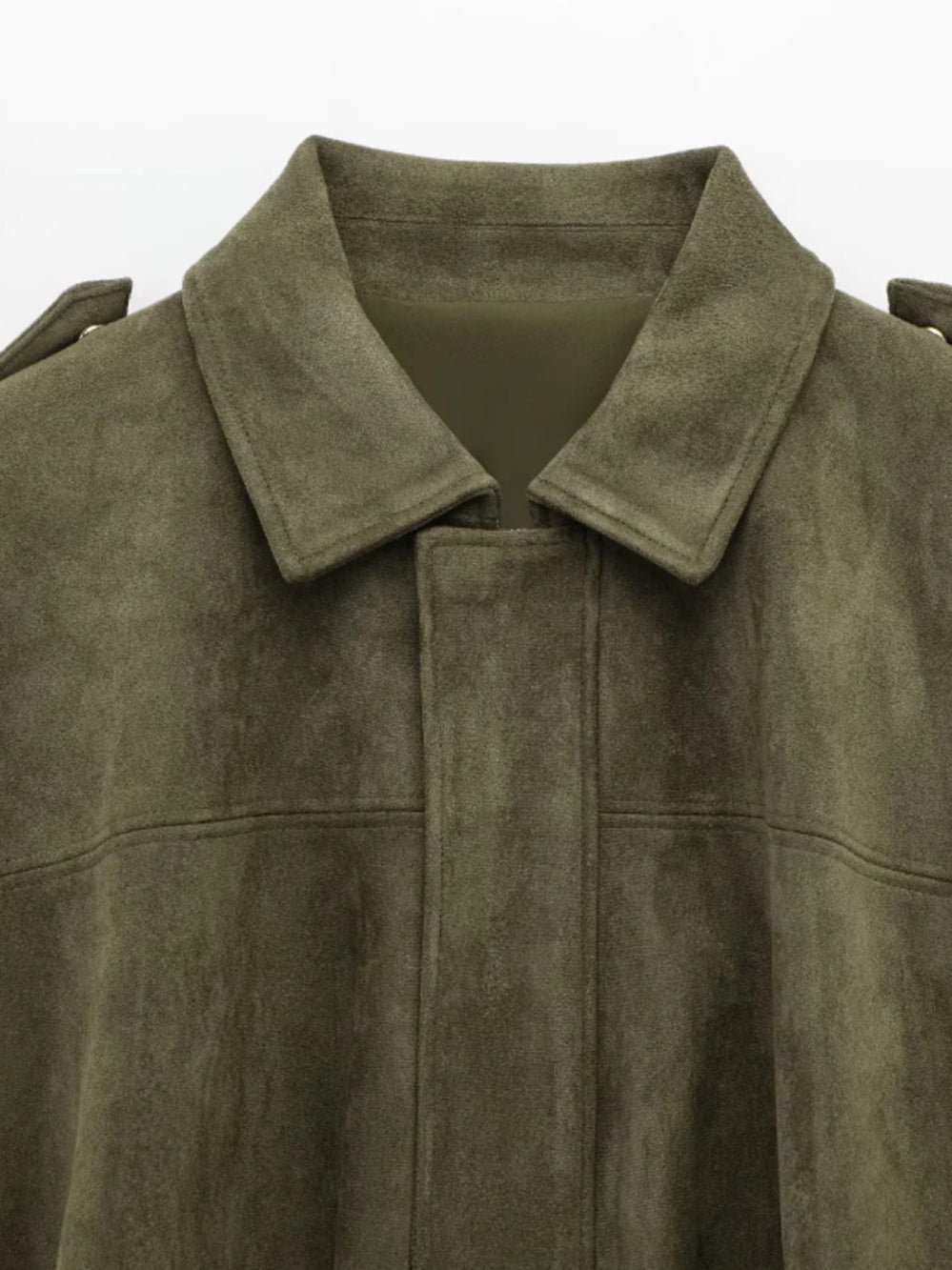 WMXZ Yaz Yeni Gəlişi Qadınlar üçün Batwing Qollu Yaxalı Zamşa Teksturalı Bomber Gödəkçə 4344155