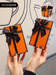 Car key chain gift box, high-end Instagram style, exquisite empty box, perfect for a lover's Mother's Day or birthday gift.