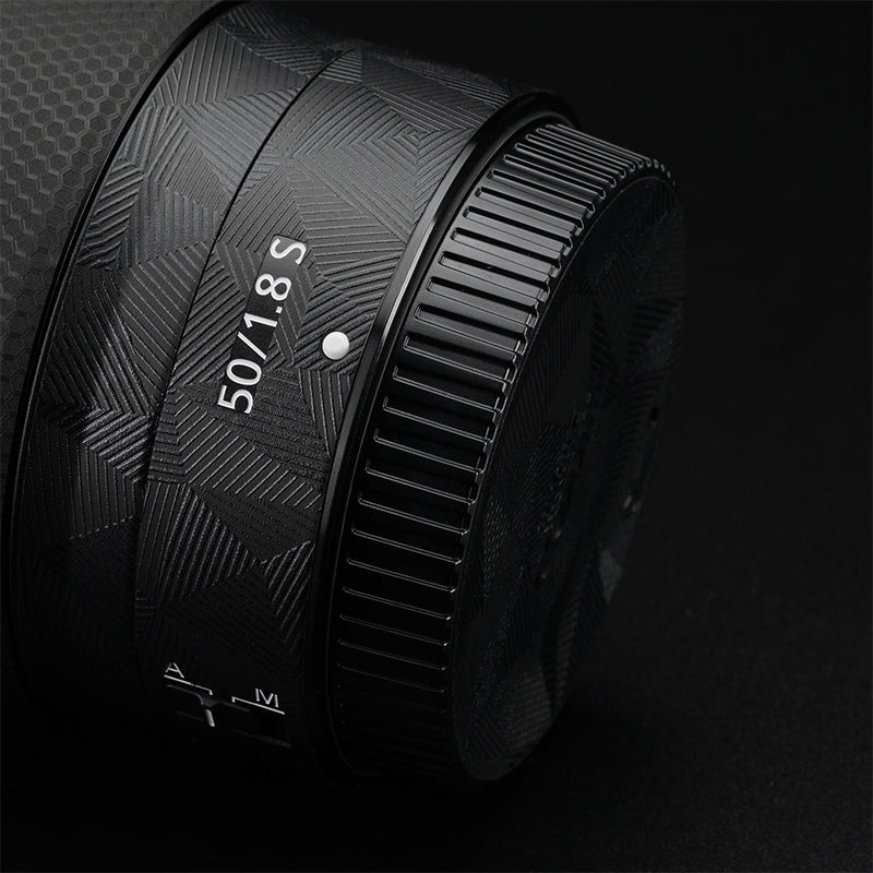 Meibendo NikonZ50 F1.8S Lens Qoruyucu Film 50 1.8 Dəri Karbon Fiber Etiket 3M üçün uyğundur
