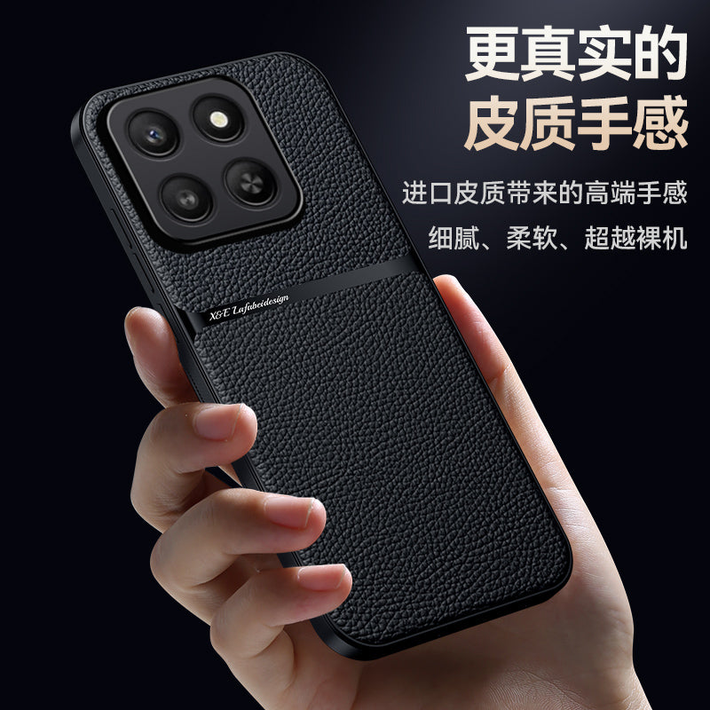 Suitable for Honor 400 Smart external version. Honor 400 Smart protective case, frosted leather texture LGN-NX1 case, new 5G full cover, drop-resistant, high quality.