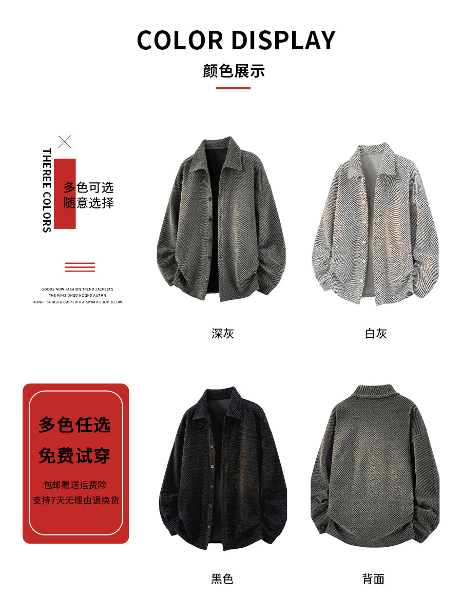 New Balance Amerika üslubunda kişilər üçün payız/qış yun astarlı gödəkçə, 2025-ci il yeni üslubu, boş oturacaqlı, yaxalı, gündəlik kardiqan top