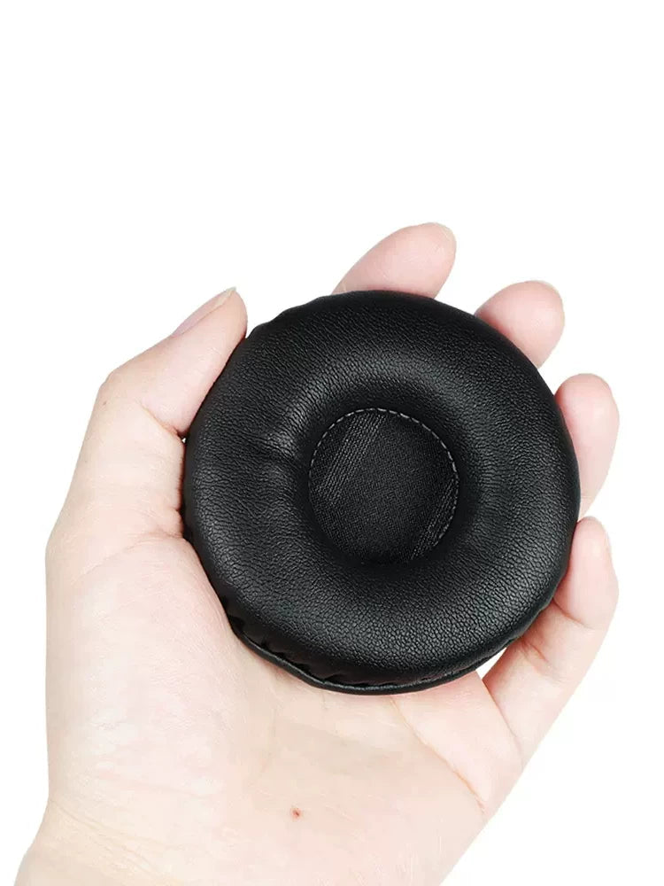 Universal dəyirmi qulaqlıq örtüyü 45-110mm başlıqlı internet kafe İnternet kafe oyun qoruyucu örtük qulaq pambıq əvəzi dəri örtük süngər örtük qulaqlıq qulaq yastığı qoruyucu örtük əvəzi qulaq çantası qulaq yastığı əvəzedici aksesuarlar