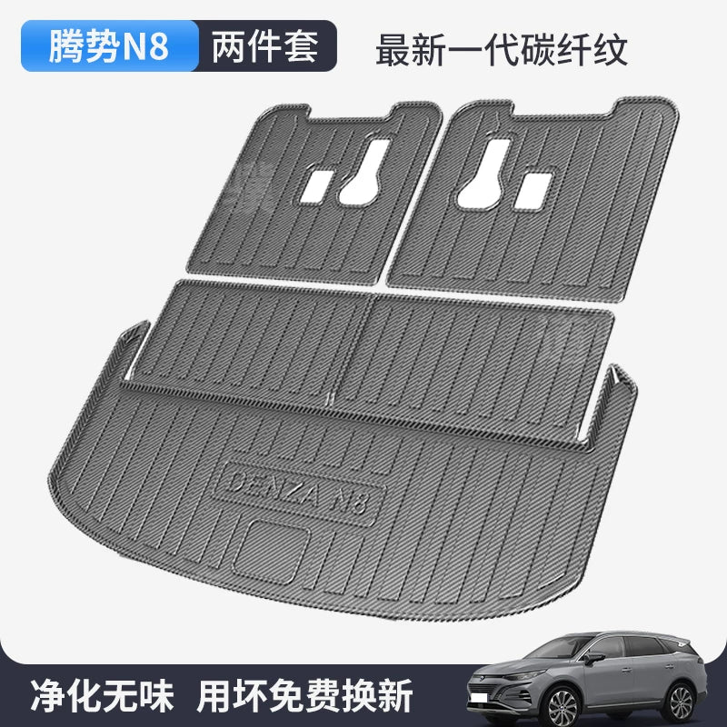 2025 Denza D9/N9/Z9GT/N7/N8/L/X Avtomobil Daxili Aksesuarları - Baqaj Döşəməsi/Arxa Avtomobil Döşəməsi