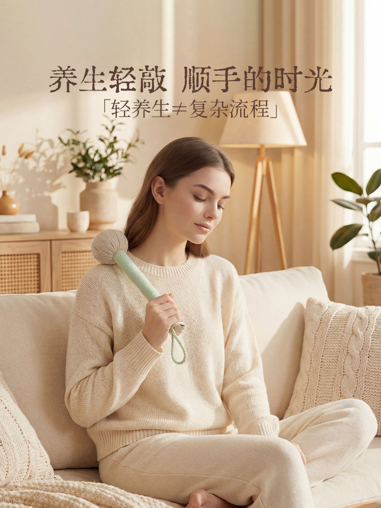 Mugwort Hammer Masaj Sağlamlıq Meridianları Moxibustion Xüsusi Bütün Bədən Təmizləmə Pai Baxu Artefakt Kətan Çiyin və Boyun Əzələləri