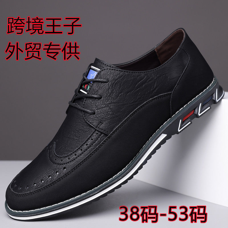 Prince Large Size 53 Kişi Ayaqqabı Gündəlik Böyük Ayaq 52 Brock Sh