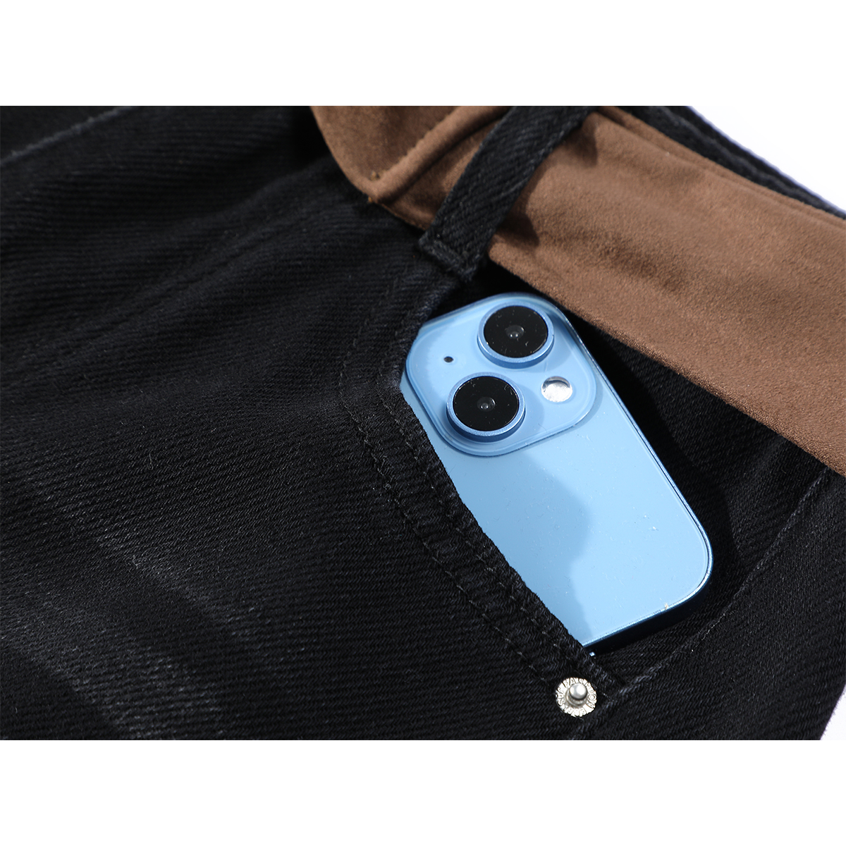 Cholisa Boyfriend Stilində Geniş Ayaqlı Şalvar, 2025 Erkən Payız Yeni Gəlişi, Qadınlar üçün Çoxfunksiyalı Amerika Retro Denim Cins Şalvar