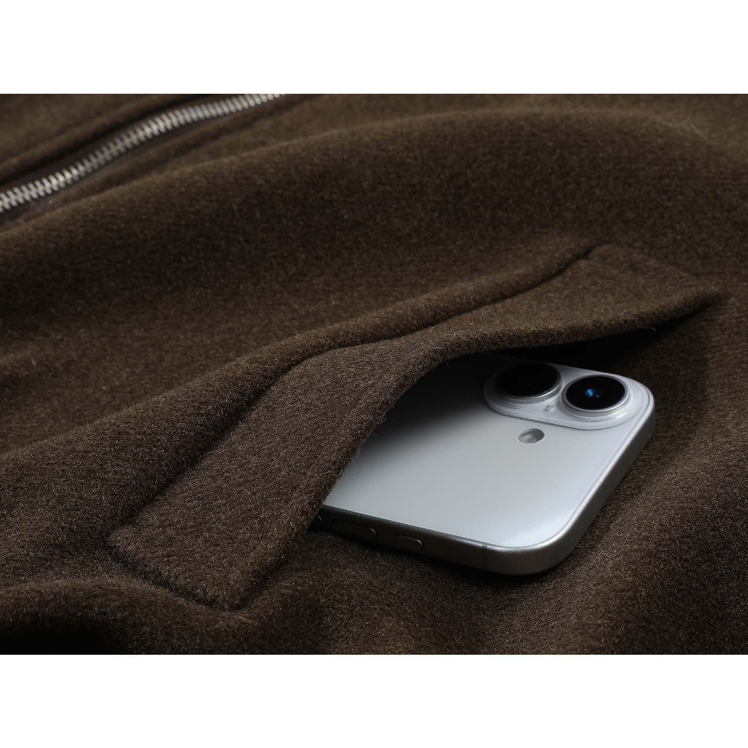 Chola Lisa qadın üçün dama rəngli Koreya üslubunda yun palto, ağ ördək tüklü astarlı payız və qış tüklü gödəkçə, qısa yun palto