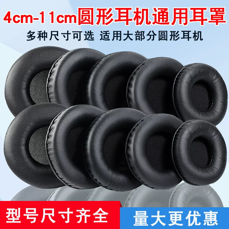 40-110mm Universal Qulaqlıq Qapağı Qoruyucu Qapaq Dairəvi Qulaqlıq Qulaqcıq örtüyü İnternet Kafe İnternet Kafe Süngər Örtüsü Oyun Dəri Qapaq Qulaqlıq Qulaqlıq Qulaqlıq Qulaqlıq Pambıq Qulaqüstü Yumşaq Qapaq Yastığı Dəyişdirmə Aksesuarları