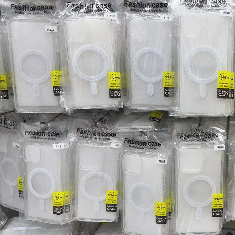 iPhone15 mobil telefon qutusu üçün uyğundur, Apple 11 şəffaf 16/17pro maqnit qutusu 12/14 yumşaq qutu 13promax/xr/xsmax lens böyük dəlikli yıxılmağa qarşı qoruyucu örtük sadə 13