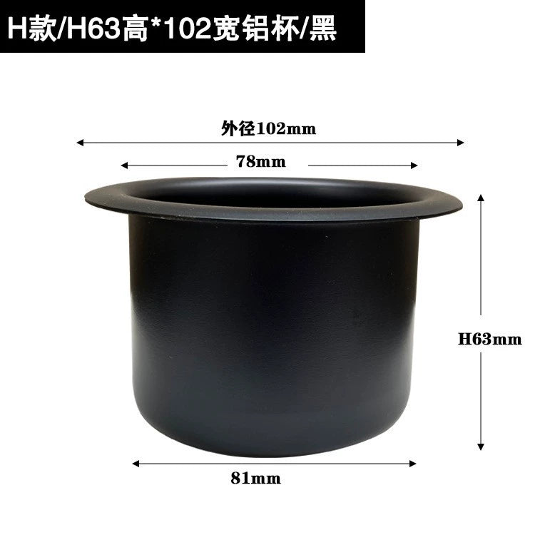 Paslanmayan Polad Kubok Nəlbəki Divan Kuboku Oturacaq RV Yaxta Bərpa Yük maşını Avtomobil Su Bardağı Tutacağı Kubok Yuvası Avtomobil Külqabı