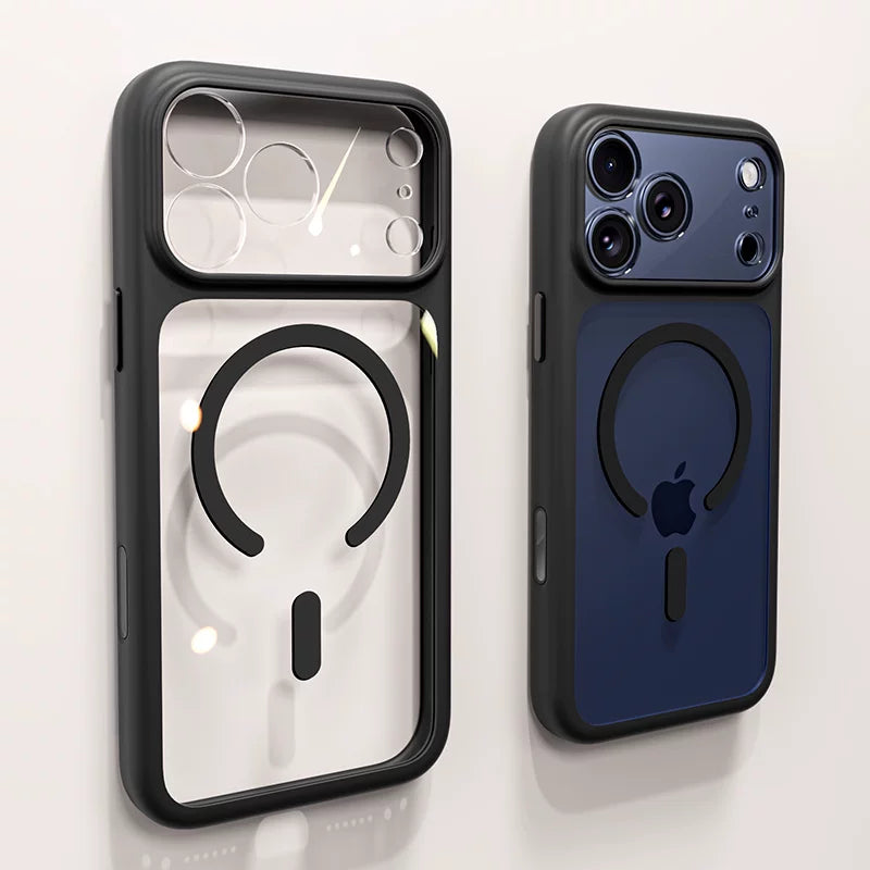 Balueus iphone17Pro mobil telefon qutusu üçün uyğundur Apple 17promax qoruyucu qabıq 16Pro silikon şəffaf 16 lens hər şey daxil olmaqla düşməyə qarşı 15 yüksək səviyyəli 14 maqnit qabıq kişi və qadınlar üçün yeni üslub