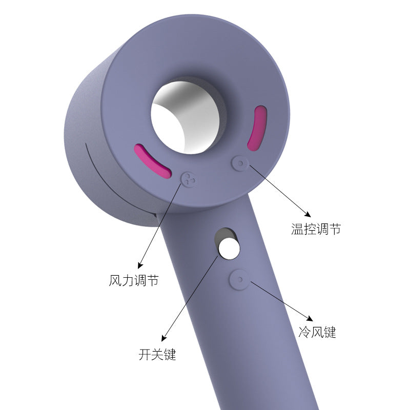 Dyson saç qurutma maşını üçün qoruyucu örtük Dyson saç qurutma maşını üçün uyğundur silikon örtük HD03/01/02/04 saxlama çantası 08 film qabarmaya qarşı yüksək səviyyəli qabıq portativ tam dəri saxlama qutusu ikinci və üçüncü nəsil qoruyucu qabıq