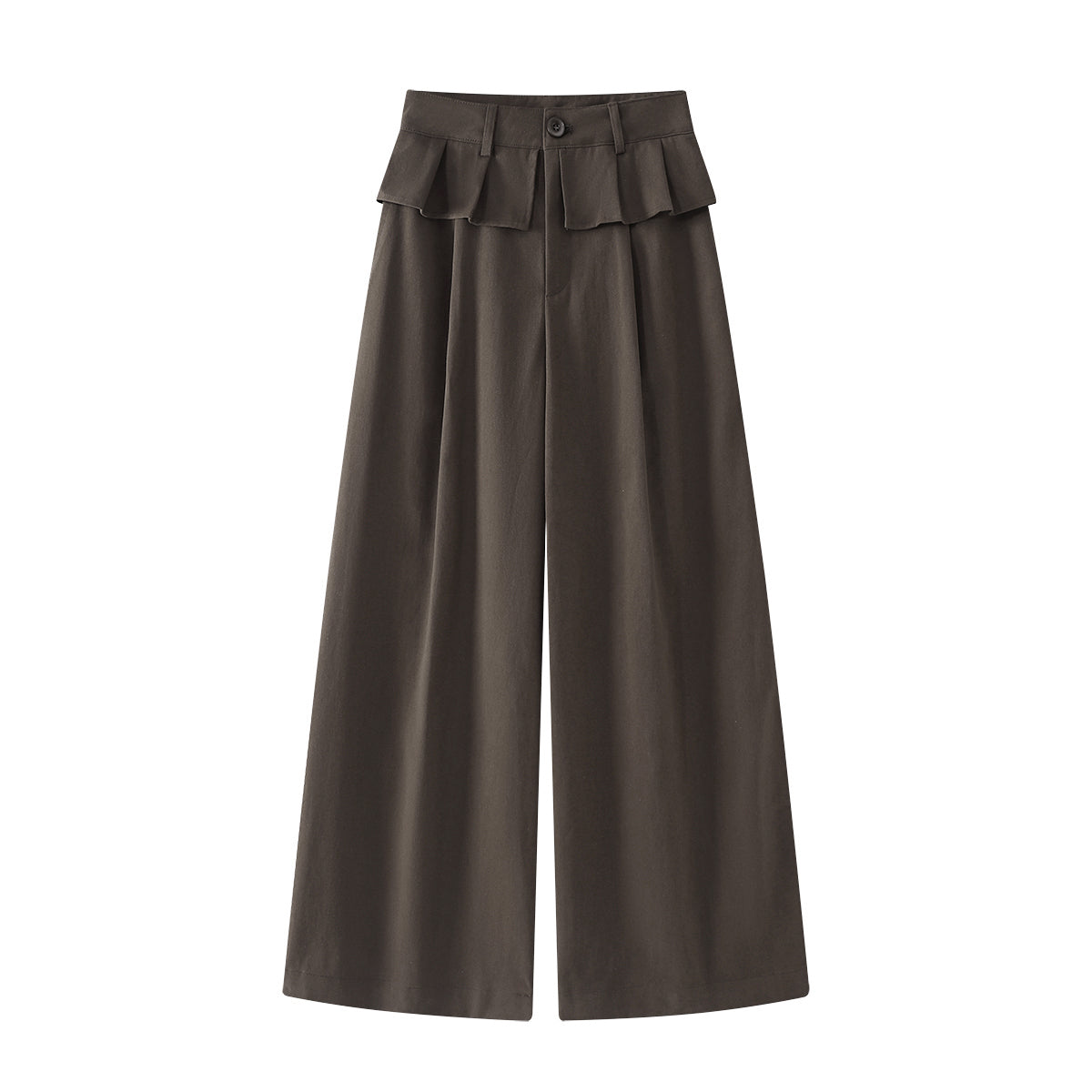 Chorissa Retro Amerika Üslubunda Boş BF Üslubunda Geniş Ayaqlı, Tənbəl Üslublu Dizaynlı və Arxalı Pərdəli Şalvar - Yaz Aylarında Qadınlar Üçün Çoxfunksiyalı Gündəlik Şalvar