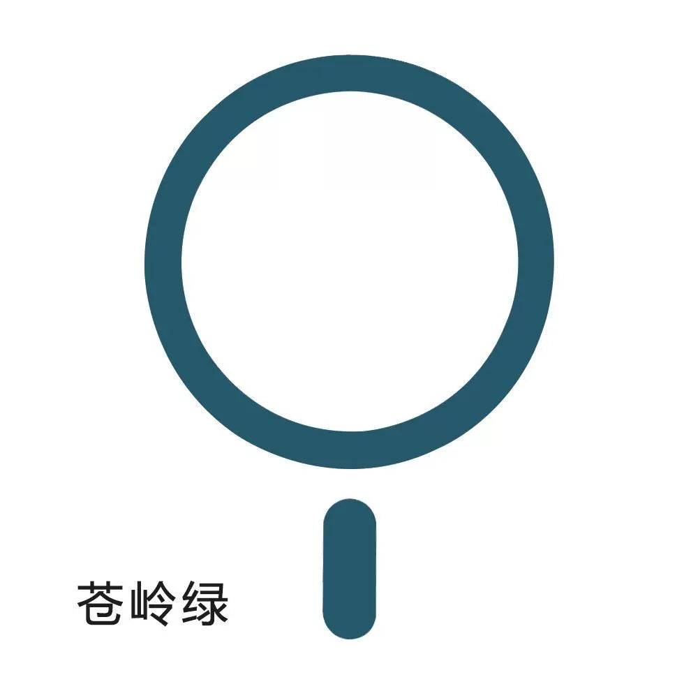 Maqnit halqası, maqnit bərkidicisi, MagSafe, boyalı örtük və quyruq hissəsi olan maqnitləşdirilmiş yamaqlı simsiz qəbuledici.