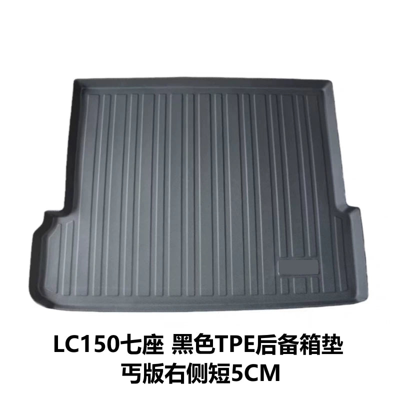 Xüsusi TOYOTA LC150 Prado 120 Prado baqaj döşəməsi TPE rezin suya davamlı arxa qapı