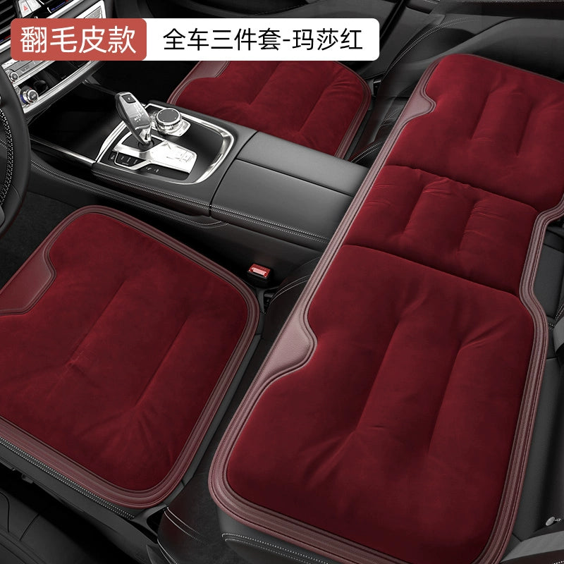 Alman Avtomobil Oturacaq Yastığı Avtomobil Oturacaq Yastığı Bütün Mövsümlərə Uyğundur Avtomobil Əsas Sürmə Tək Parçalı Avtomobil Arxa Paspasları