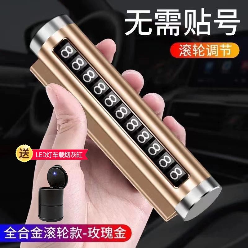 Müvəqqəti Dayanacaq Mobil Telefon Nömrəsi Avtomobil Hərəkət edən Nömrə Nömrəsi Dekorasiyası Avtomobil üçün Avtomobil Nömrəsi Hərəkət edən Avtomobil Təchizatları Dekorasiyası Avtomobilin Salonunun Tam Kolleksiyası