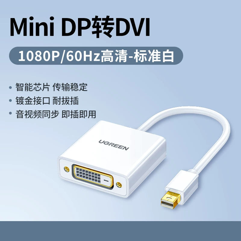 Green Alliance minidp to hdmi/vga kompüter çeviricisi dp interface thunderbolt 2 dok stansiyasına qoşulma monitor proyektoru xarici adapter kabeli apple macbook air notebook üçün uyğundur