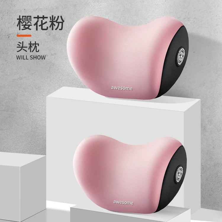 Avtomobil Başlığı Boyun Yastığı Avtomobil Aviasiya Dərəcəli Boyun Yastığı Avtomobil Kreslosunun İçində Yay Sürücülük Başlığı