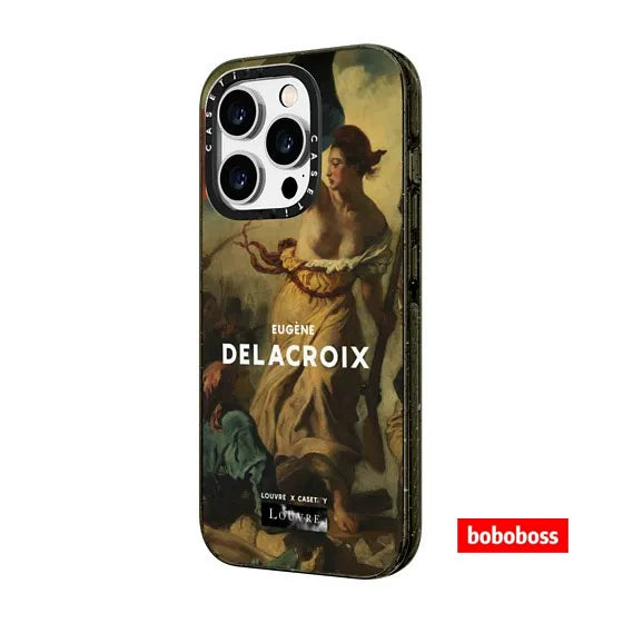 Orijinal zavod korpusu! Luvr Muzeyi mövzulu, iPhone 17/16/15/14/13/Plus/Pro/Max üçün MagSafe korpusu, tam çaplı maqnit düşməyə qarşı dizayna malikdir.