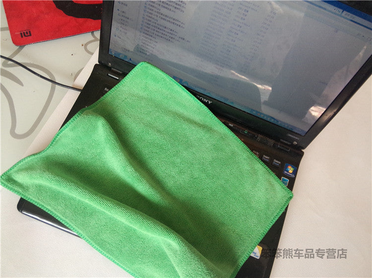 30*30 Avtomobil Təmizləyici Bezi Avtomobil Yuyucu Dəsmal Kiçik Dəsmal // Avtomobil Ultra İncə Fiber Ağda Dəsmal Tüksüz Qalınlaşdırılmış