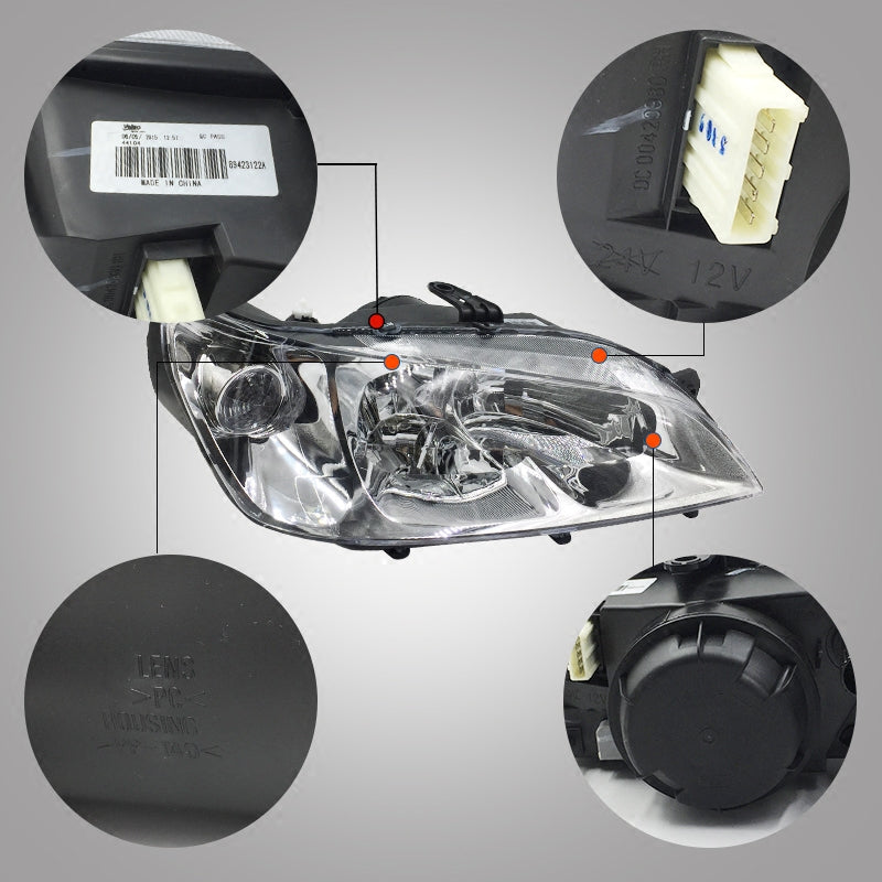 Dongfeng Citroen Elysee front headlight assembly, headlight lens, old model Elysee original heads