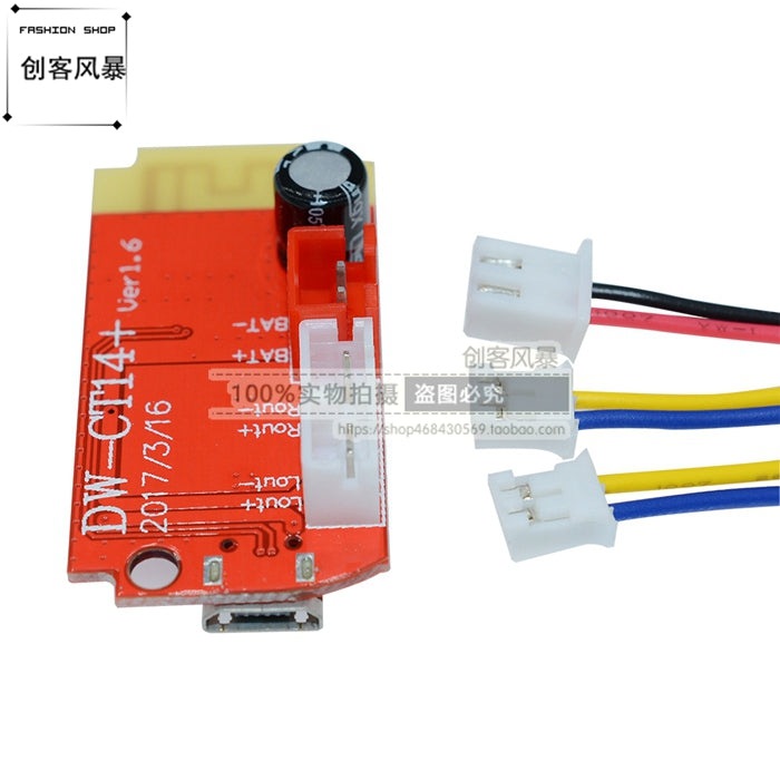 CT14 Bluetooth 4.2 güc gücləndirici lövhəsi stereo 5W ikili audio köhnə dinamik diy dəyişdirilmiş qəbuledici modul 5V yeni stil