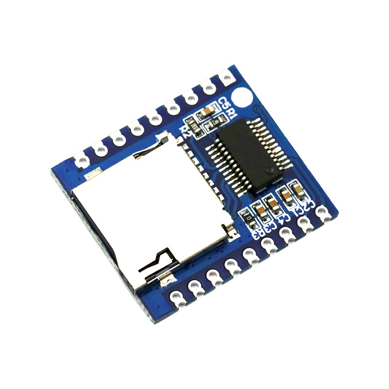 Serial port idarəetmə səs modulu, mikrokontroller IO nəzarəti, SD/TF kartı MP3 modulu, səs oxutma lövhəsi