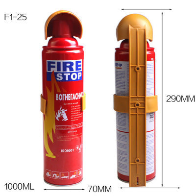 Avtomobil Yanğınsöndürən Avtomobil Ev üçün Köpük Söndürən Mini Yanğınsöndürən Avtomobil Yanğınsöndürən 500G Stokda