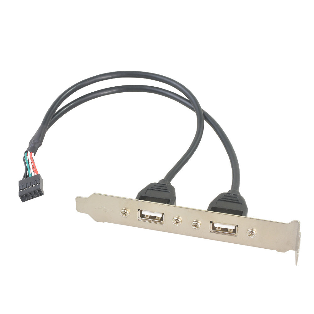 USB2.0 arxa şassi çərçivəsi kabeli/ana plata 9pin ikili USB3.0 çərçivə adapter kabeli qorunan naqil mis nüvə 2U yarım hündürlük 8CM çərçivə USB kiçik şassi genişləndirmə çərçivəsi DuPont 2.54