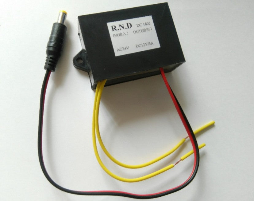 AC Ac24v - DC Dc12v5v9v Nəzarət Kamerası Optik Ödənişçi Suya davamlı Güc Adapter