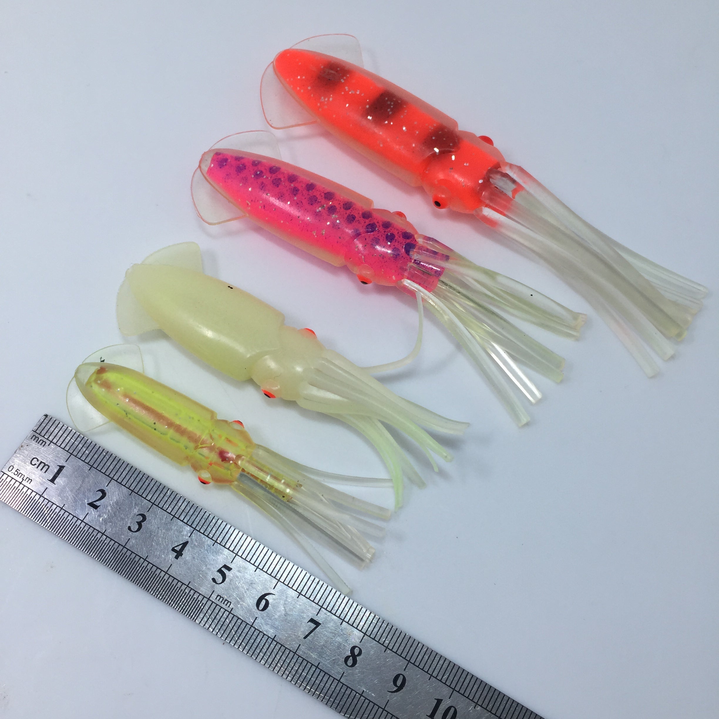 50 Pulsuz Göndərmə Proqramı İşıqlı Squid Bait Cazibe Yemi